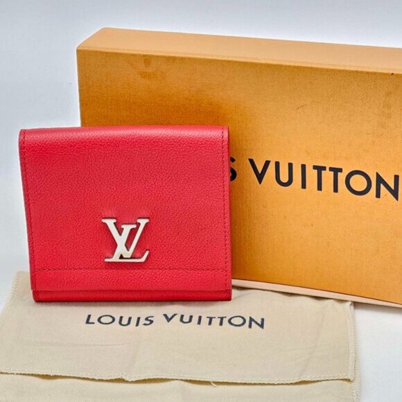 Louis Vuitton Lockme Leather Wallet 320-032325 - Picture 1 of 15
